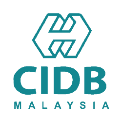 CIDB Malaysia certification logo for registered construction contractors