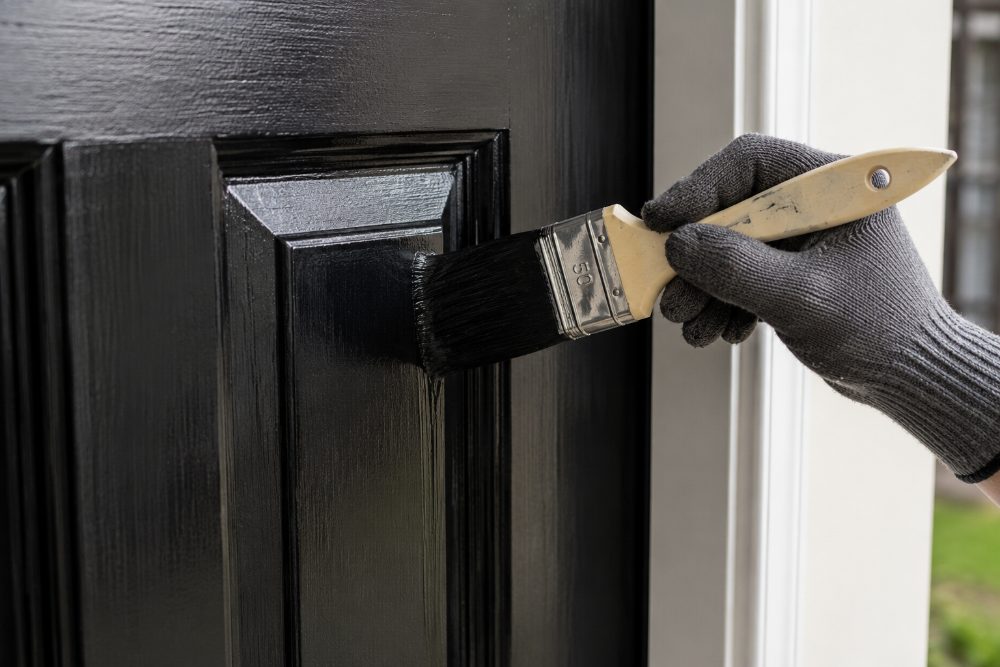 Gate, grill and door painting