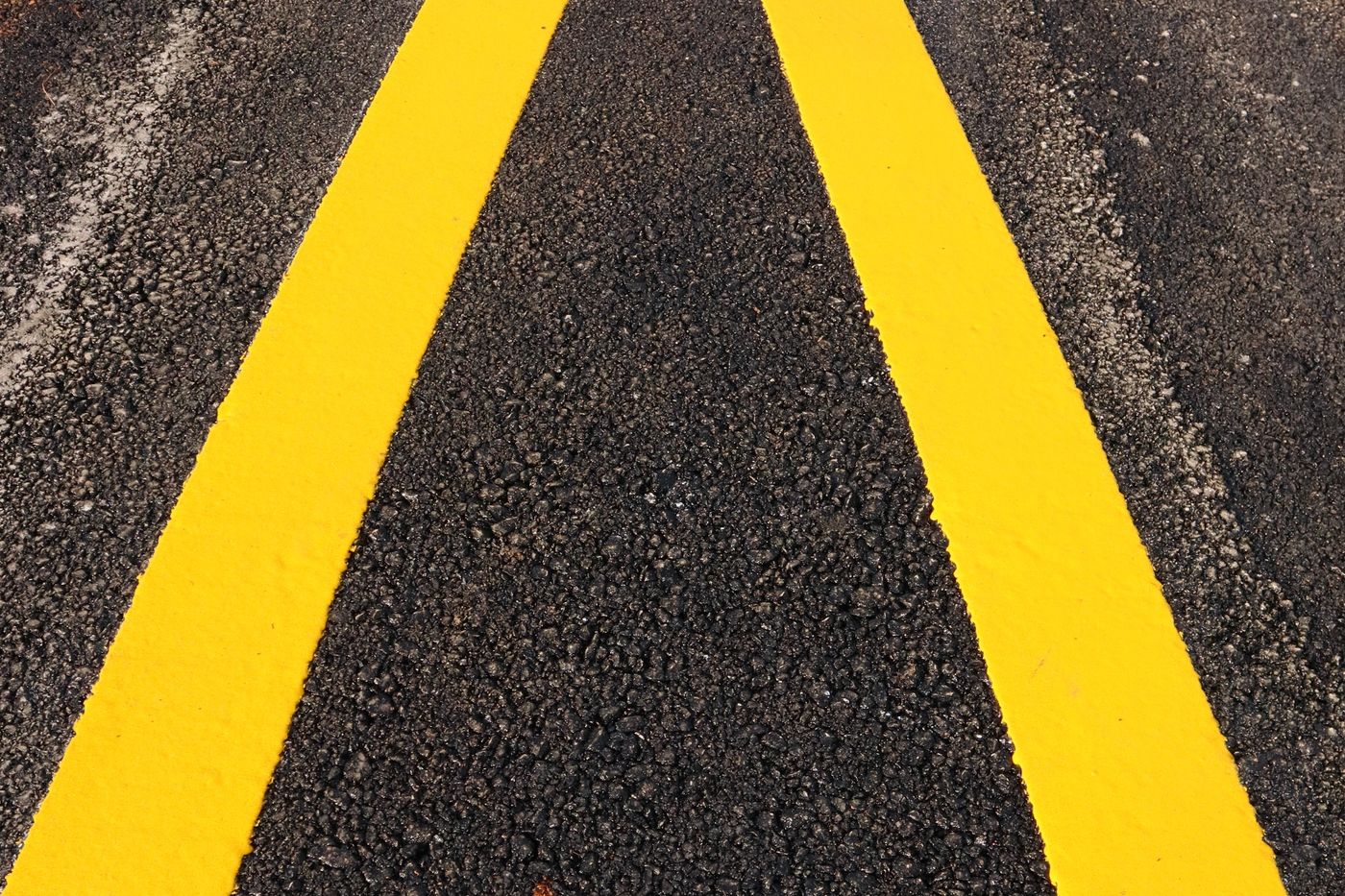 Road line marking painting